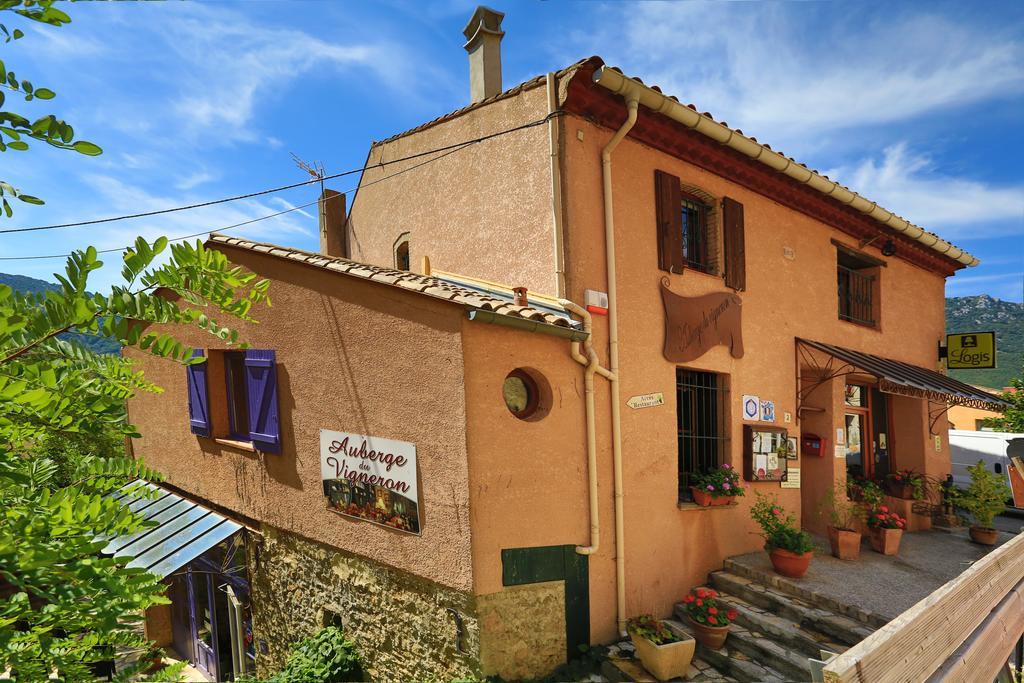 Logis Auberge Restaurant Du Vigneron Cucugnan Luaran gambar